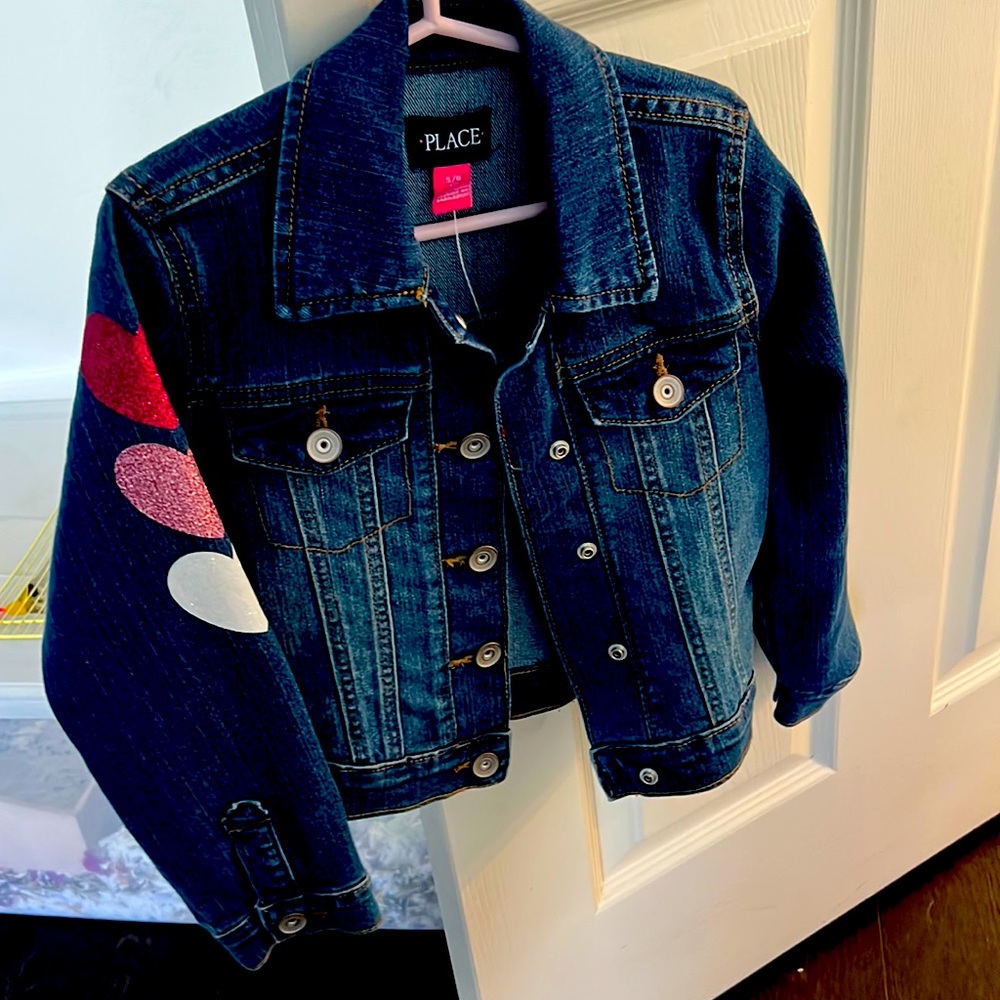 Adorable “Olivia” denim jacket